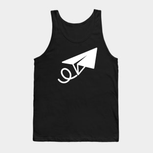 Paper airplane Tank Top